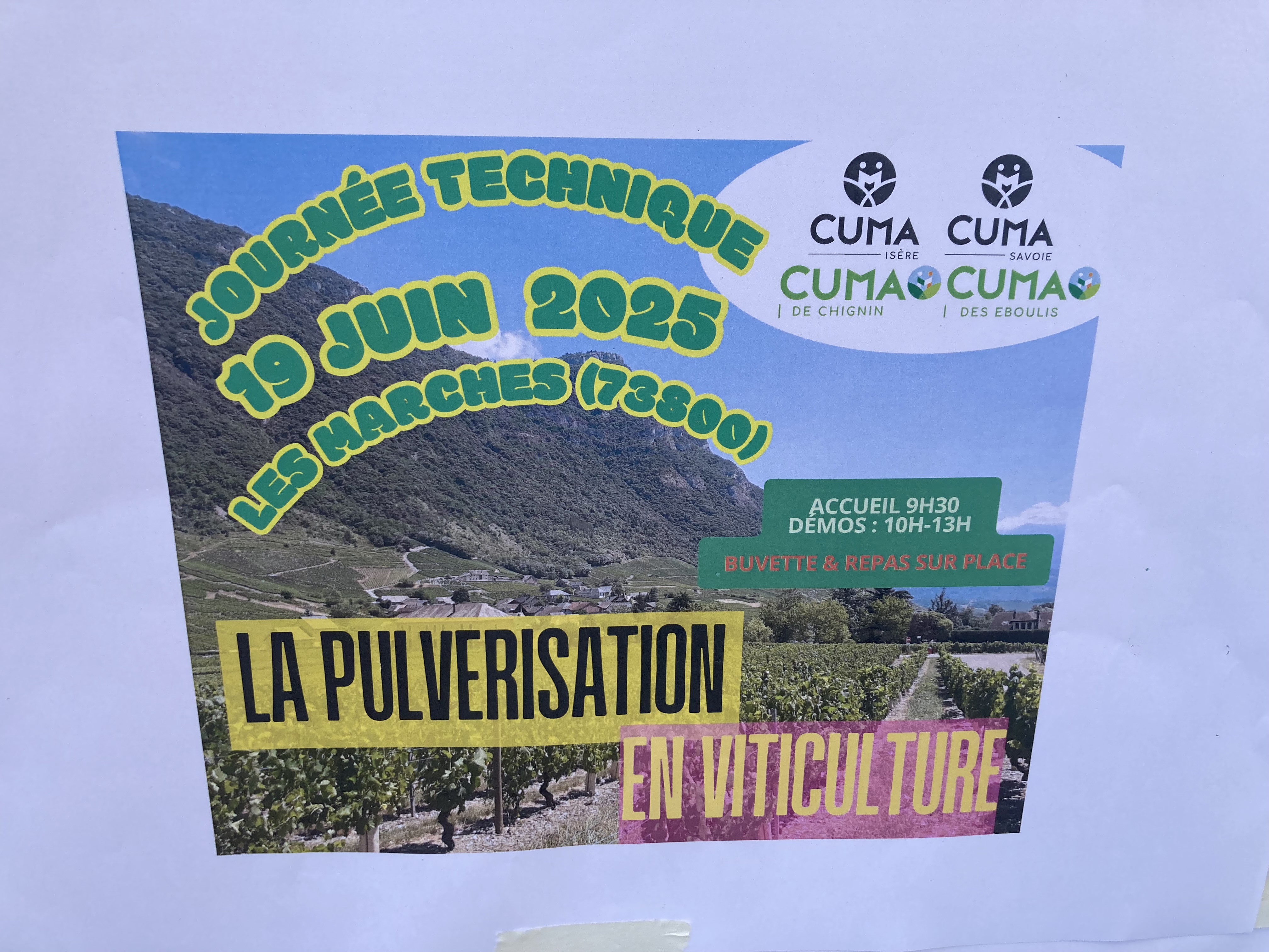 🚁 Journée pulvérisation à Chignin&nbsp;: le DJI T50 fait sensation&nbsp;!